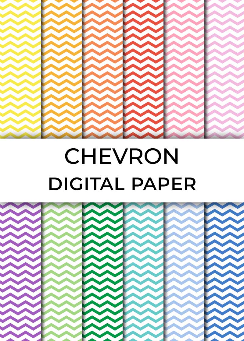 chevron-digital-paper-pack-chevron-lemon