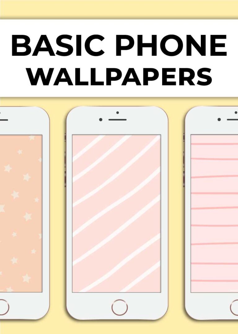 Basic phone wallpapers