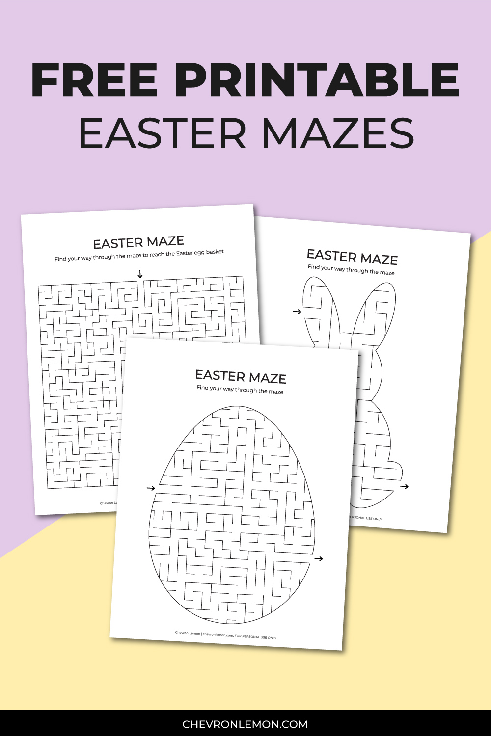 Easter mazes