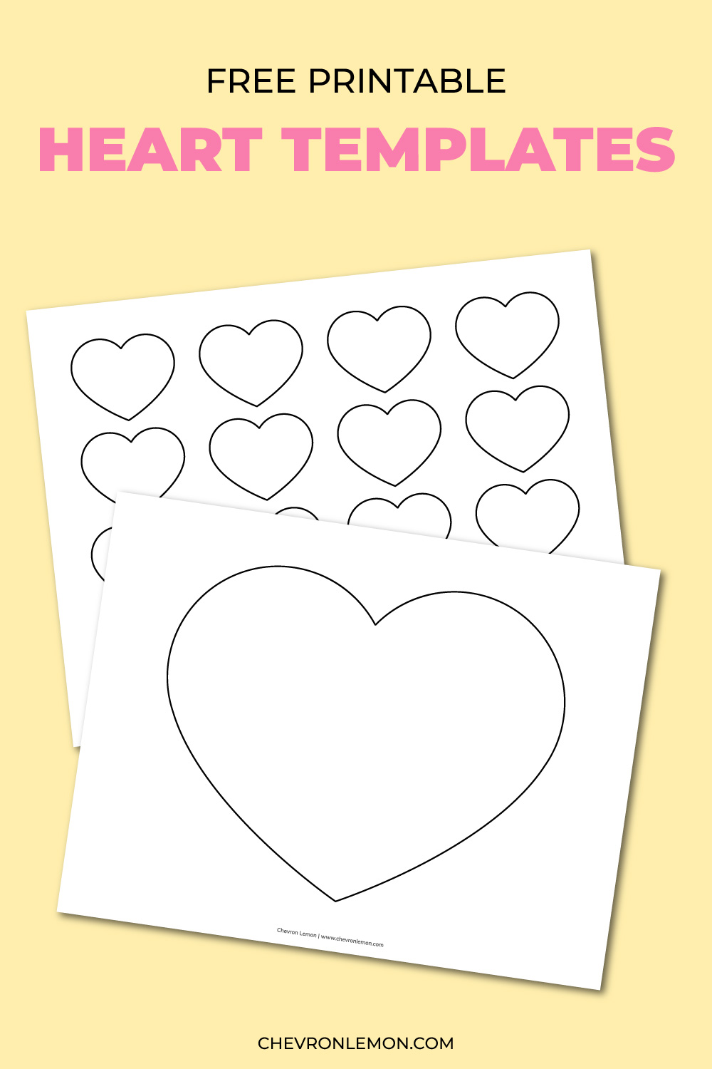 4 Inch Heart Template Printable Heart Template Free Printables The 4 Inch Heart Template Printable Heart Template Free Printables The