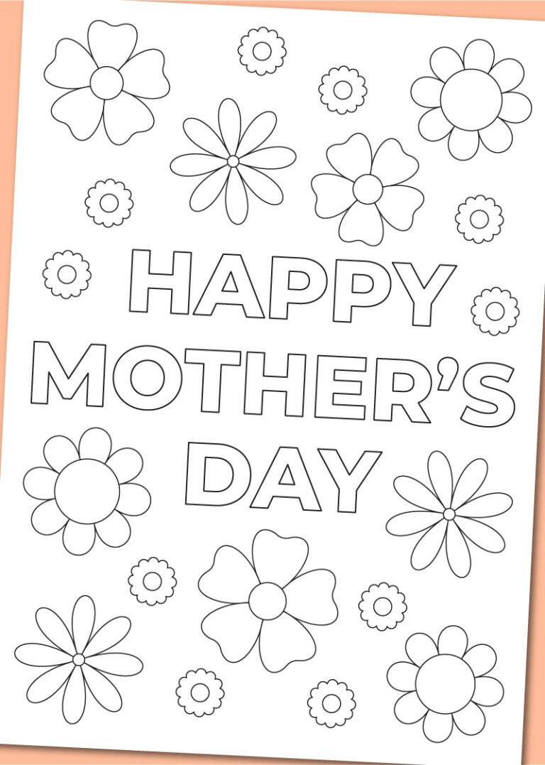 Printable Mother's Day questionnaire - Chevron Lemon