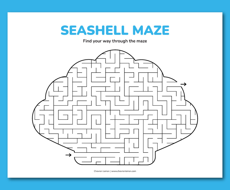 Seashell maze