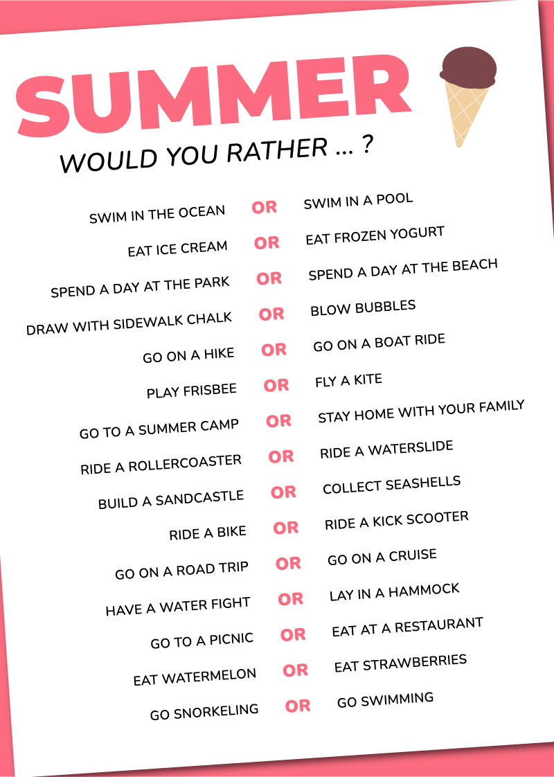 Would You Rather?