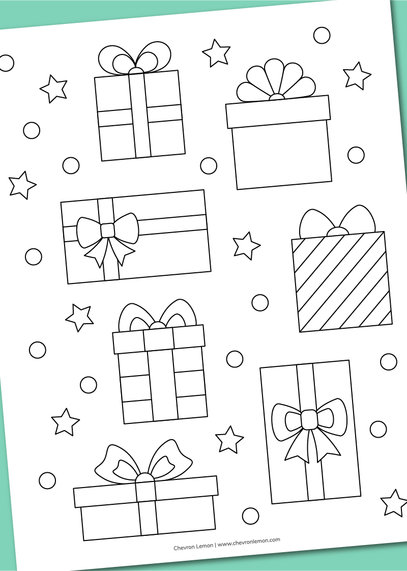 Printable Christmas Coloring Pages - Sarah Renae Clark - Coloring Book  Artist and Designer