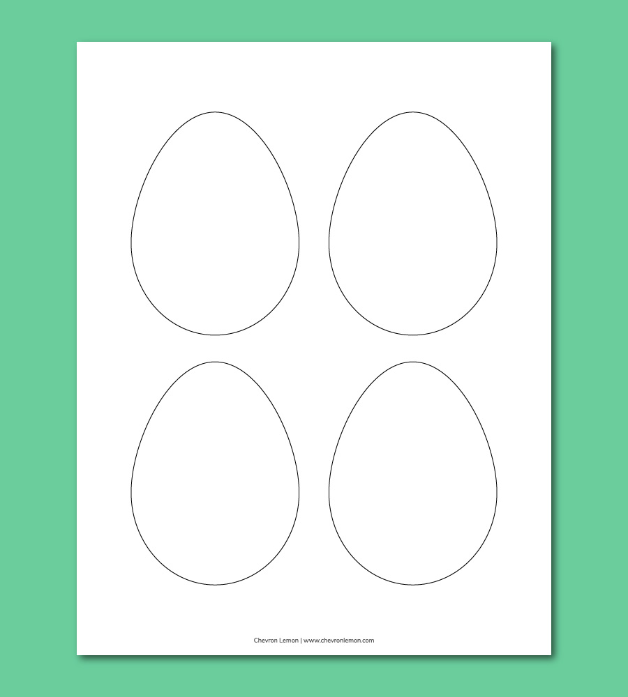 Egg template