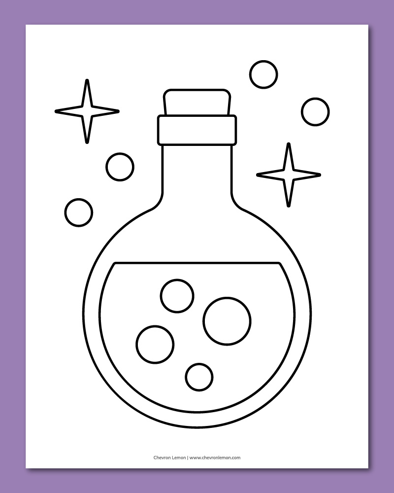 printable Halloween coloring page