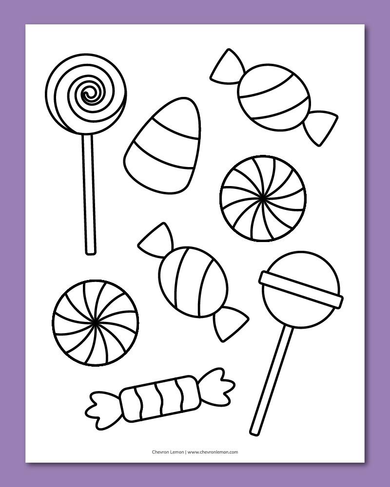 printable Halloween coloring page